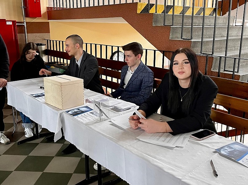 Wyniki wyborów na Przewodniczącego Samorządu Uczniowskiego 