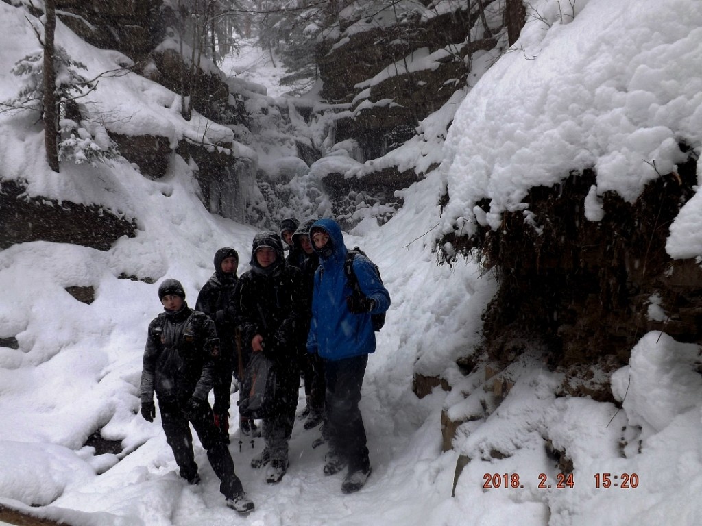 zbojnickim traktem 12.03.2018